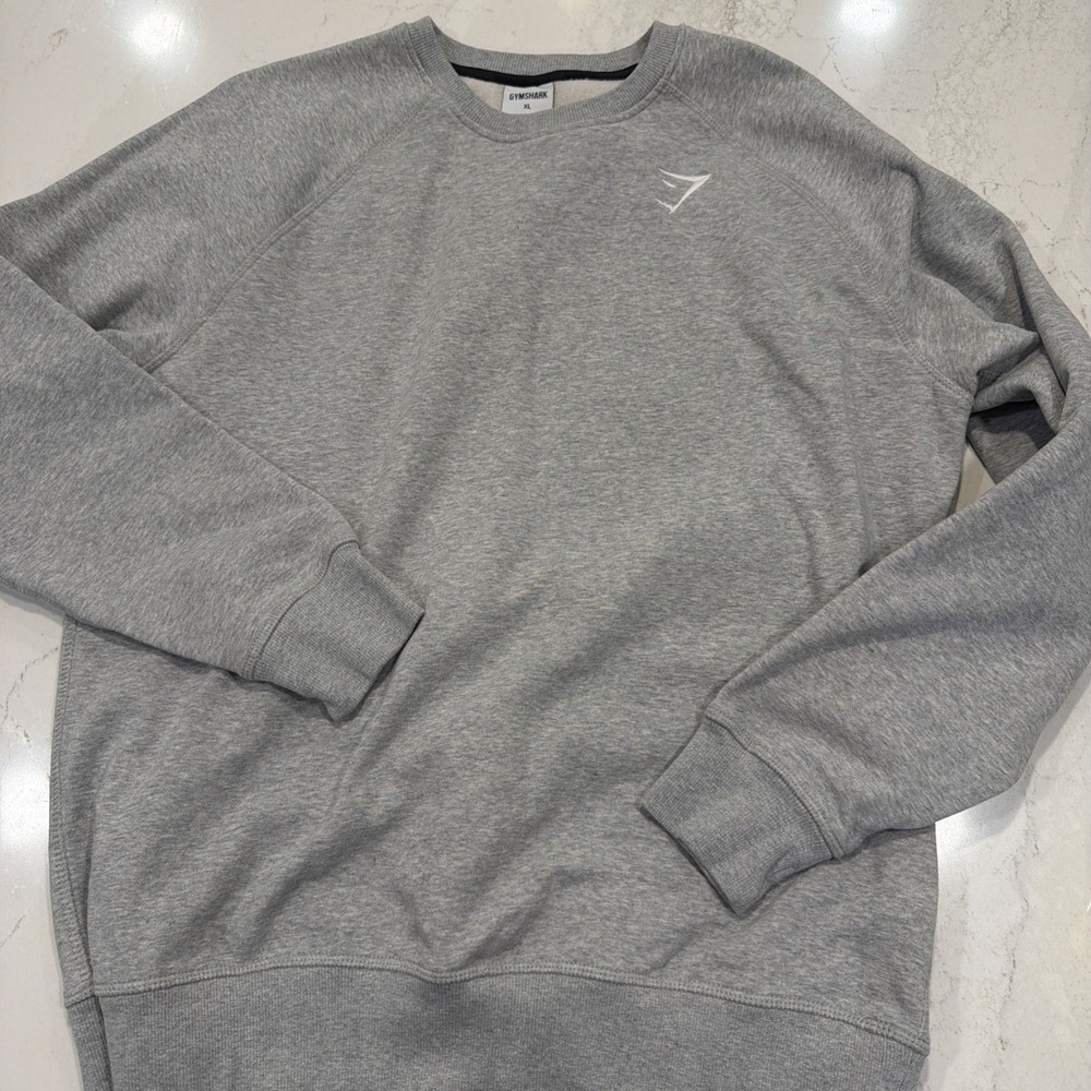 Gymshark Restore Men's Crewneck Sweatshirt Size XL Heather Gray